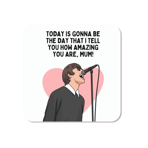 Today Is Gonna Be The Day Mum Funny Britpop Inspired Quote - Magnet by Sundiva Designs