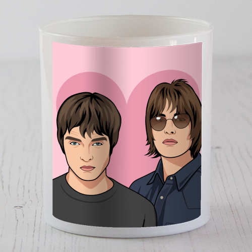 You're My Wondermum Funny Britpop Inspired Quote - scented candle by Sundiva Designs