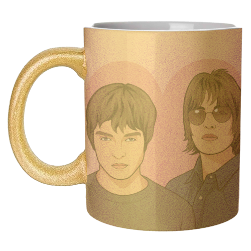 You're My Wondermum Funny Britpop Inspired Quote - unique mug by Sundiva Designs