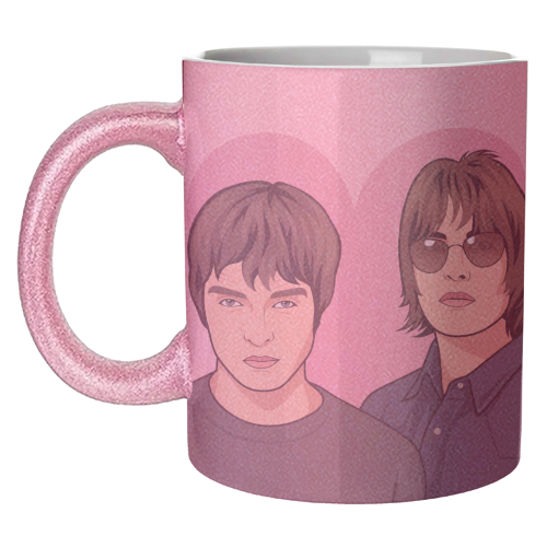 You're My Wondermum Funny Britpop Inspired Quote - unique mug by Sundiva Designs