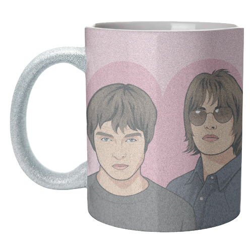 You're My Wondermum Funny Britpop Inspired Quote - unique mug by Sundiva Designs