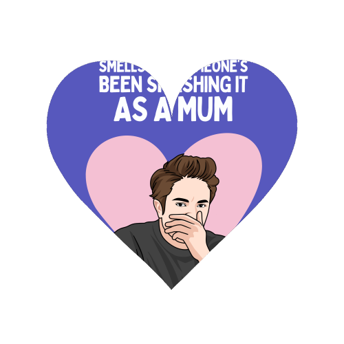 Smells Like Someone's Been Smashing It As A Mum Funny Meme - Magnet by Sundiva Designs