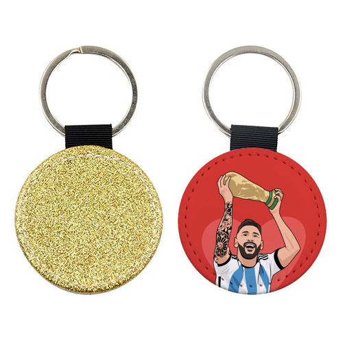 You've Assisted Me In Every Goal I've Ever Scored Mum Messi Football Quote - keyring by Sundiva Designs