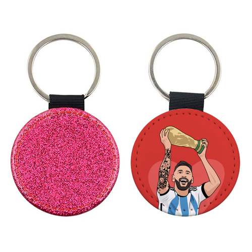 You've Assisted Me In Every Goal I've Ever Scored Mum Messi Football Quote - keyring by Sundiva Designs