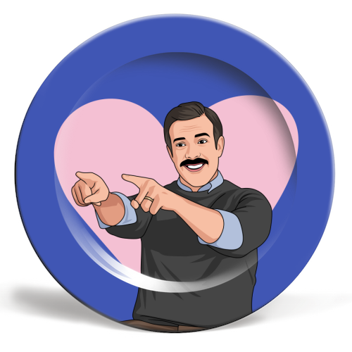 You Make Me Feel Like I Fell Out Of The Lucky Tree Funny Quote - ceramic dinner plate by Sundiva Designs