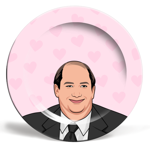 I Love You All The Time Every Of The Time Funny Romantic - ceramic dinner plate by Sundiva Designs