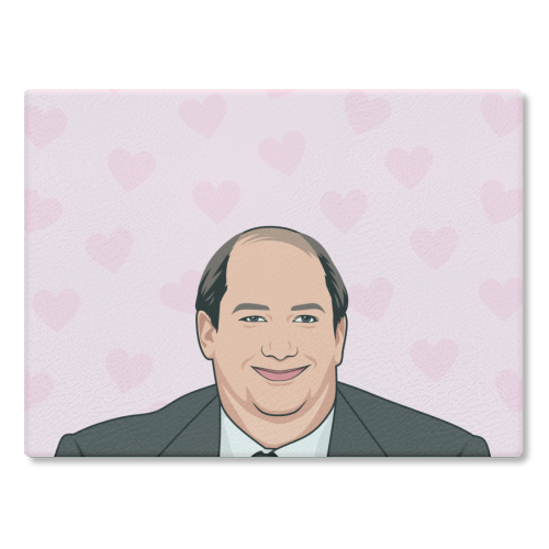 I Love You All The Time Every Of The Time Funny Romantic - glass chopping board by Sundiva Designs