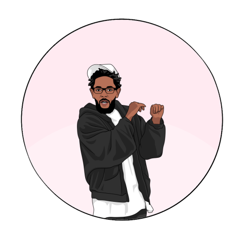 Hey Babe I Heard You're Not So Young Funny Kendrick Birthday Quote - Circle Sticker by Sundiva Designs