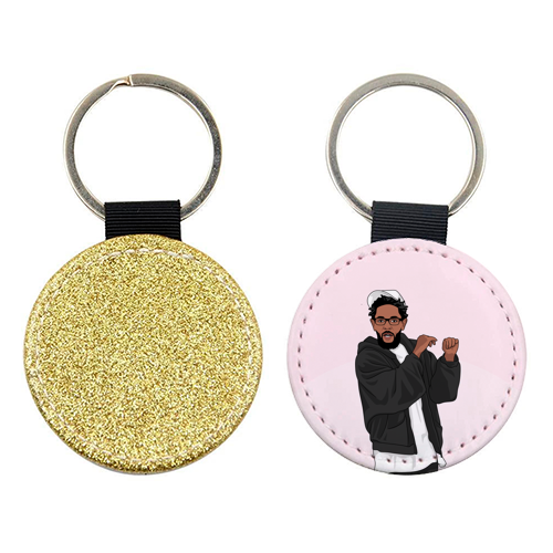 Hey Babe I Heard You're Not So Young Funny Kendrick Birthday Quote - keyring by Sundiva Designs