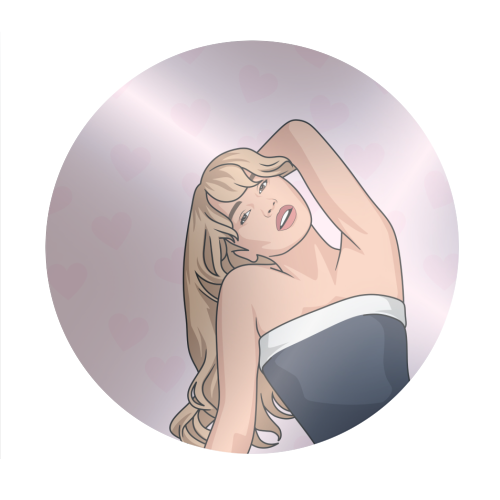 Wanna Try Out Some Freaky Positions Tonight? Flirty Pop Quote - Circle Sticker by Sundiva Designs