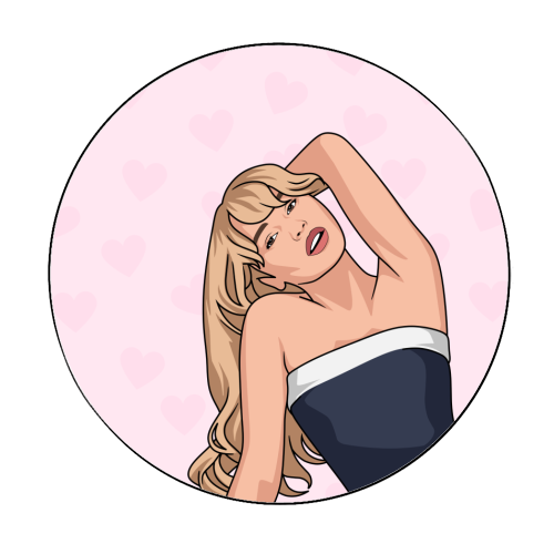 Wanna Try Out Some Freaky Positions Tonight? Flirty Pop Quote - Circle Sticker by Sundiva Designs