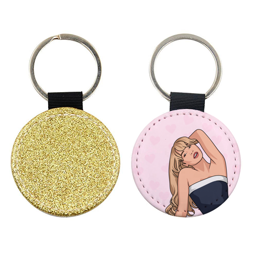 Wanna Try Out Some Freaky Positions Tonight? Flirty Pop Quote - keyring by Sundiva Designs