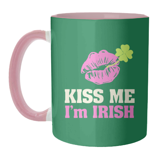 Kiss Me, I'm Irish - unique mug by EZbie