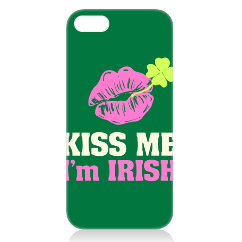Kiss Me, I'm Irish - unique phone case by EZbie