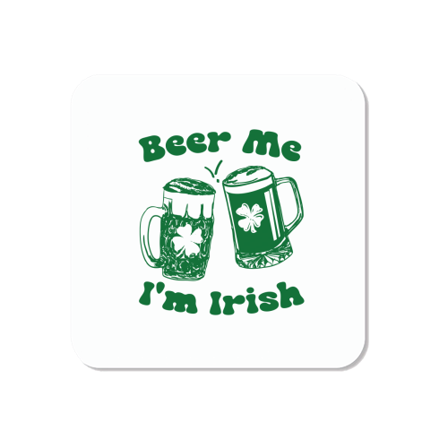 Beer Me I'm Irish Funny Beer Illustration - Magnet by EZbie