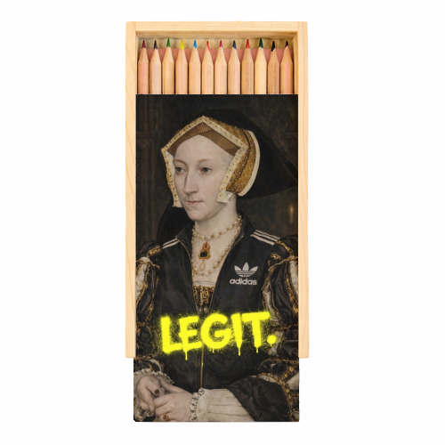 Royal rebels : Cathrine of Aragon - Coloured Pencils with Box by Sammy Bird