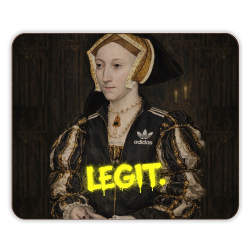 Royal rebels : Cathrine of Aragon - designer placemat by Sammy Bird
