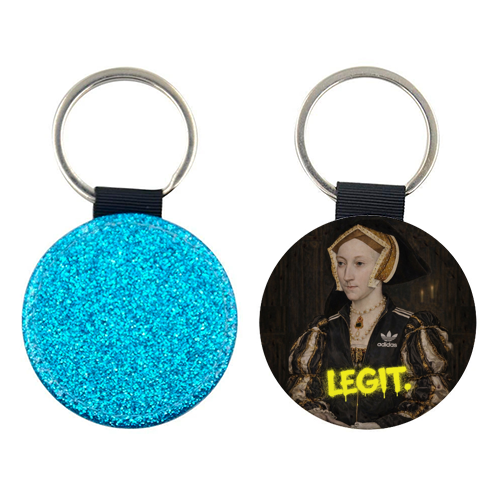 Royal rebels : Cathrine of Aragon - keyring by Sammy Bird