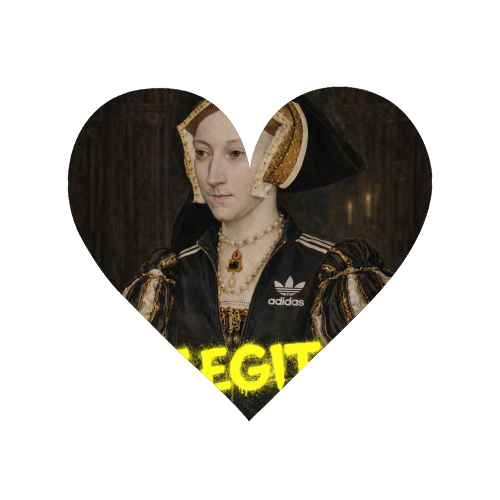 Royal rebels : Cathrine of Aragon - Magnet by Sammy Bird