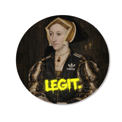 Royal rebels : Cathrine of Aragon - Magnet by Sammy Bird