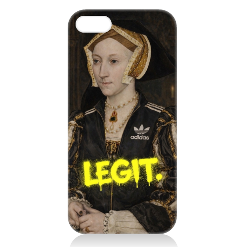 Royal rebels : Cathrine of Aragon - unique phone case by Sammy Bird
