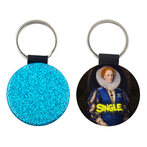 Royal rebels - Queen Elizabeth 1 - keyring by Sammy Bird