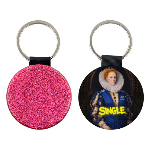 Royal rebels - Queen Elizabeth 1 - keyring by Sammy Bird
