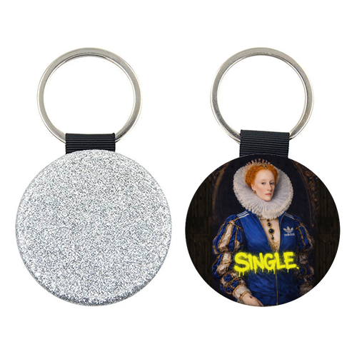 Royal rebels - Queen Elizabeth 1 - keyring by Sammy Bird