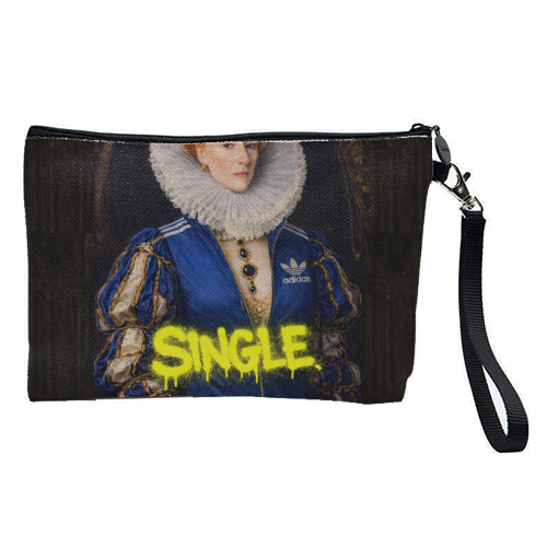 Royal rebels - Queen Elizabeth 1 - pretty makeup bag by Sammy Bird