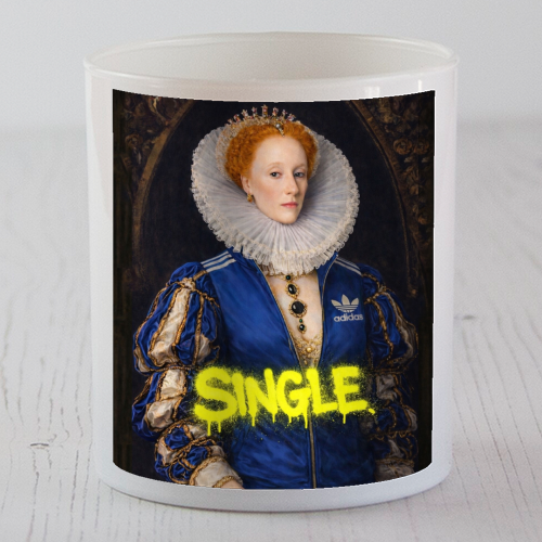 Royal rebels - Queen Elizabeth 1 - scented candle by Sammy Bird