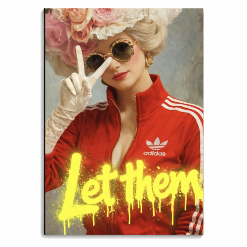 Royal rebels: Marie Antoinette - personalised A4, A5, A6 notebook by Sammy Bird