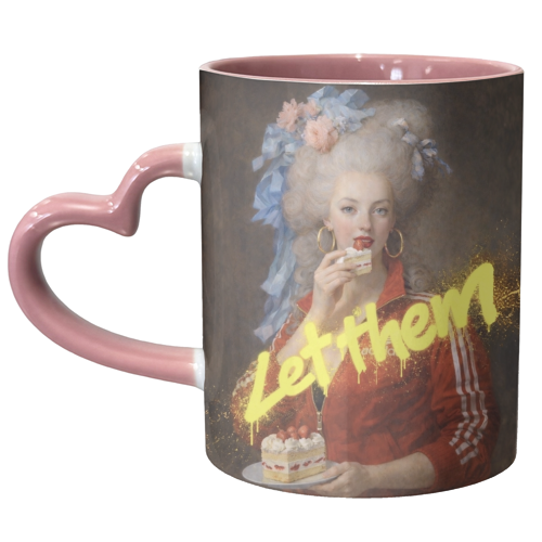 Royal rebels: Marie Antoinette - unique mug by Sammy Bird