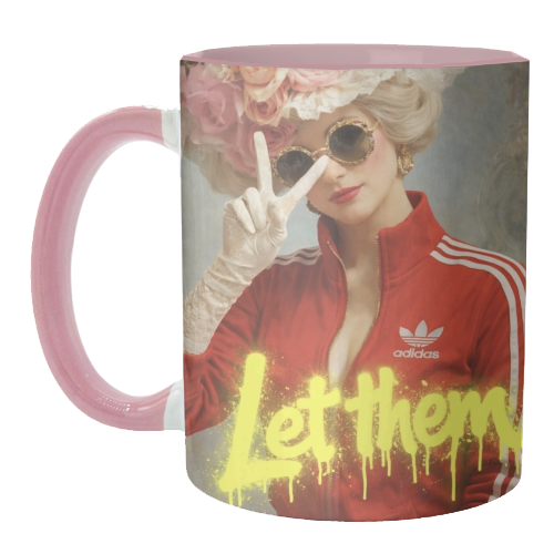 Royal rebels: Marie Antoinette - unique mug by Sammy Bird