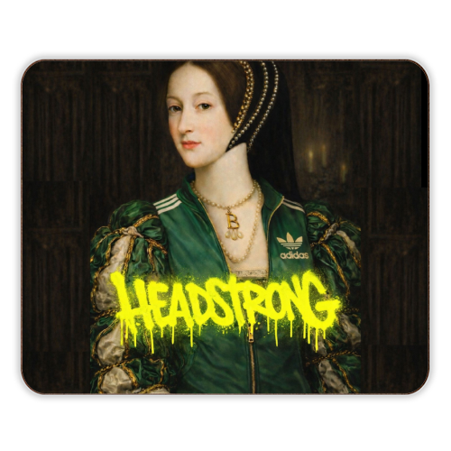 Rebel royals : Anne Boleyn - designer placemat by Sammy Bird