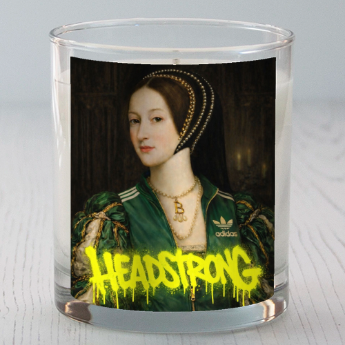 Rebel royals : Anne Boleyn - scented candle by Sammy Bird