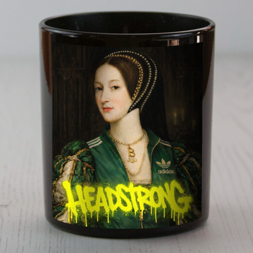Rebel royals : Anne Boleyn - scented candle by Sammy Bird