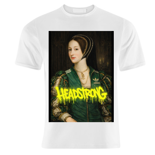 Rebel royals : Anne Boleyn - unique t shirt by Sammy Bird