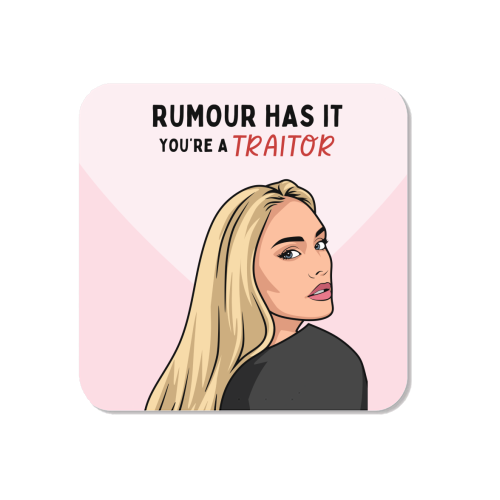 Rumour Has It You're A Traitor Funny Leaving Quote - Magnet by Sundiva Designs
