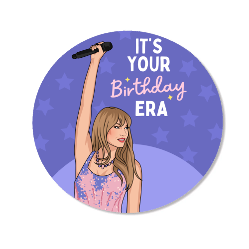 It's Your Birthday Era Pop Inspired Funny Quote - Magnet by Sundiva Designs