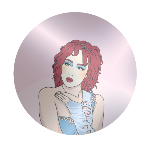 Another Year Older? Good Luck Babe! Funny Birthday Quote - Circle Sticker by Sundiva Designs