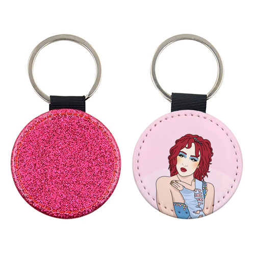 Another Year Older? Good Luck Babe! Funny Birthday Quote - keyring by Sundiva Designs