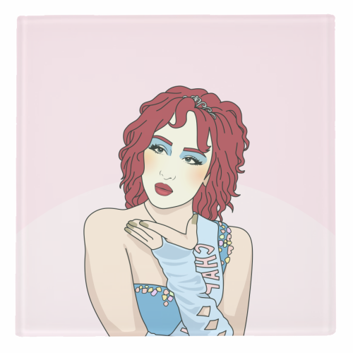 Another Year Older? Good Luck Babe! Funny Birthday Quote - personalised beer coaster by Sundiva Designs