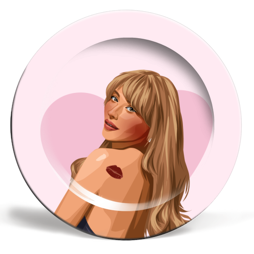 Please Please Please Open This Card Motherf*er - ceramic dinner plate by Sundiva Designs