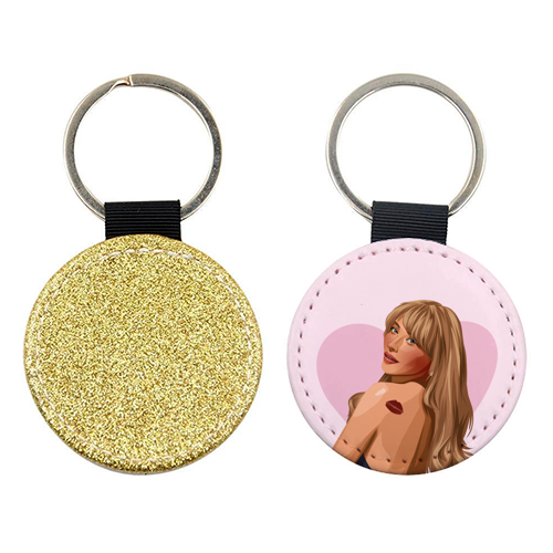 Please Please Please Open This Card Motherf*er - keyring by Sundiva Designs