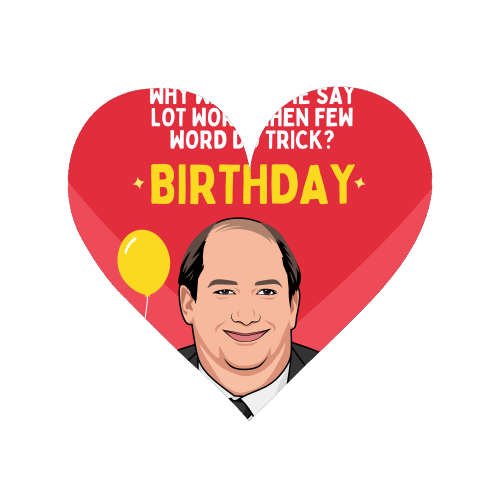 Few Word Do Trick Birthday Funny Minimal Quote - Magnet by Sundiva Designs