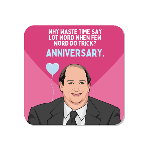 Few Word Do Trick Anniversary Funny Minimal Quote - Magnet by Sundiva Designs