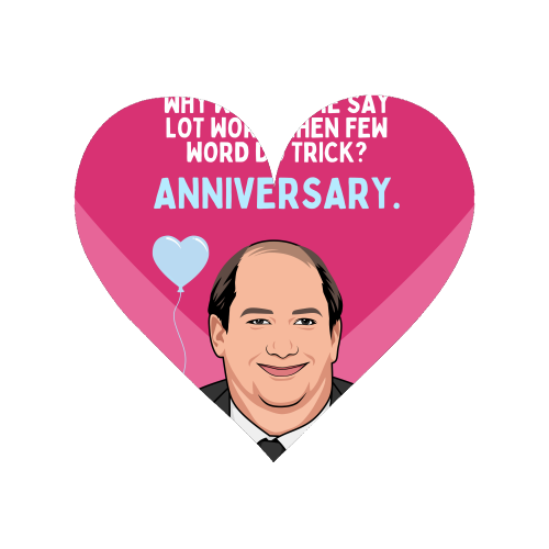 Few Word Do Trick Anniversary Funny Minimal Quote - Magnet by Sundiva Designs