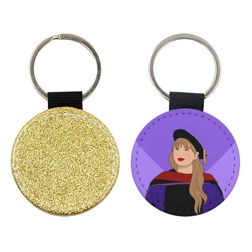 In Your Graduation Era Pop Inspired Quote - keyring by Sundiva Designs