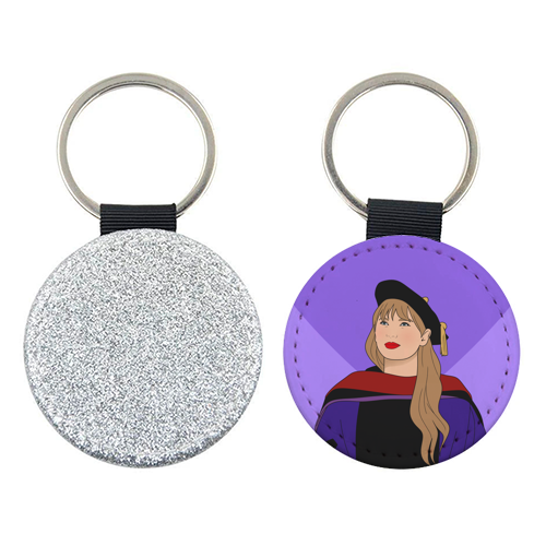 In Your Graduation Era Pop Inspired Quote - keyring by Sundiva Designs