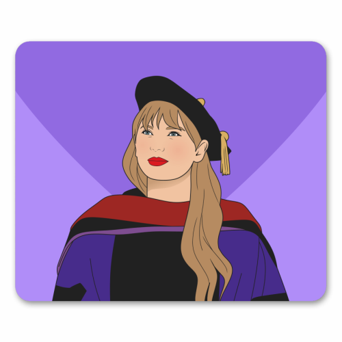 In Your Graduation Era Pop Inspired Quote - mouse mat by Sundiva Designs